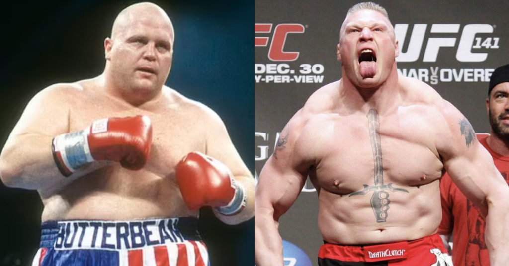 Boxing Legend Butterbean Challenges Brock Lesnar: The Real Battle of the Giants