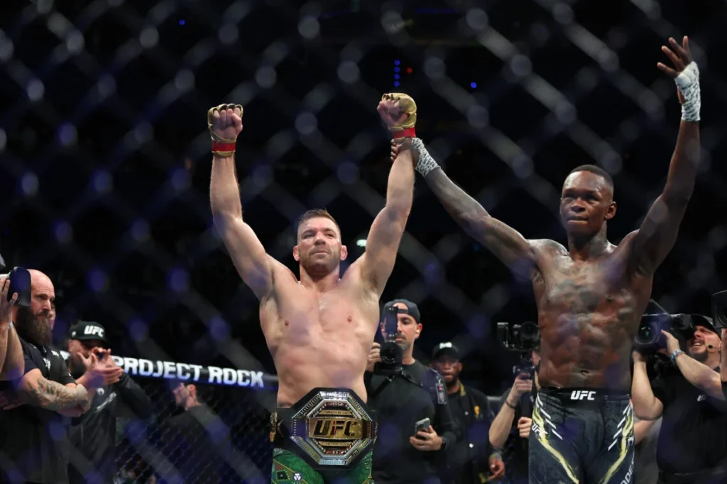 Dricus Du Plessis def. Israel Adesanya