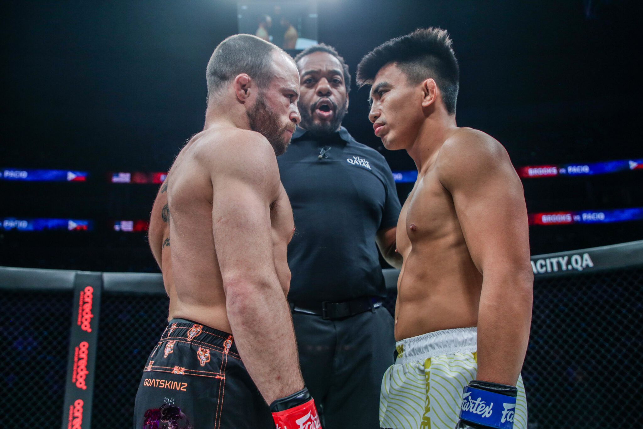 Jarred Brooks and Joshua Pacio face off at ONE 166