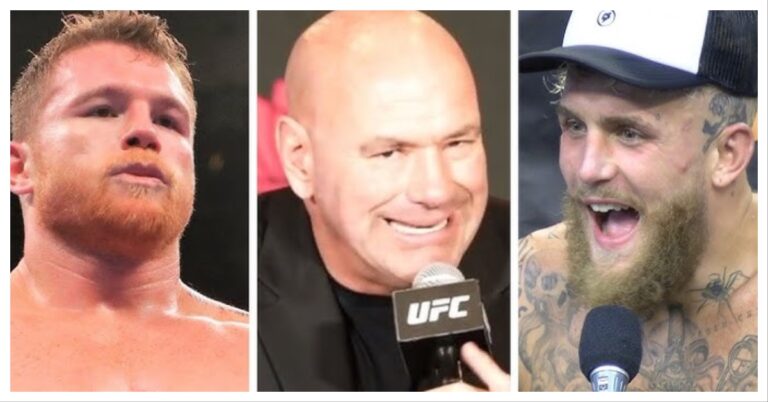 Dana White Scoffs at Jake Paul and Canelo in Saudi Arabia: “Totally Different Levels”