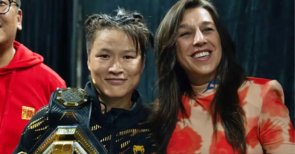 Zhang Weili reunites with Joanna Jedrzejczyk after UFC 312 title fight win: 'What a performance'