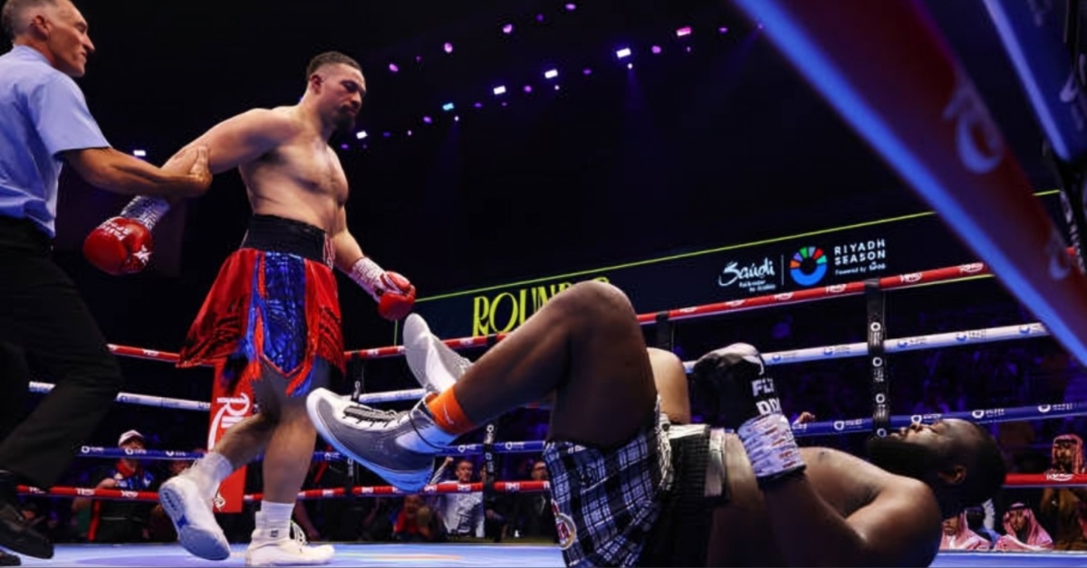 Joseph Parker makes short work of Martin Bakolie with dominant second round TKO – Highlights