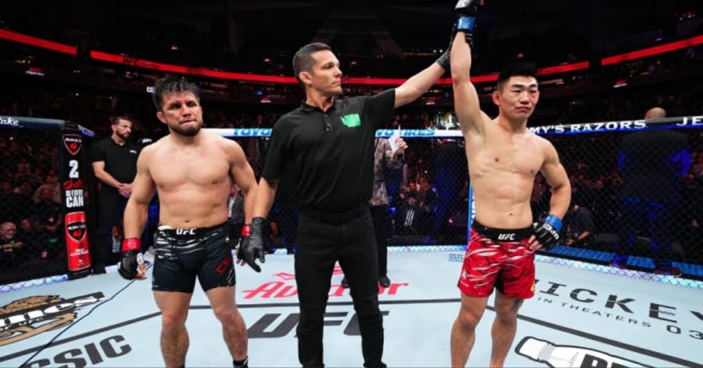 Song Yadong offers Henry Cejudo immediate rematch after eye poke fiasco at UFC Seattle