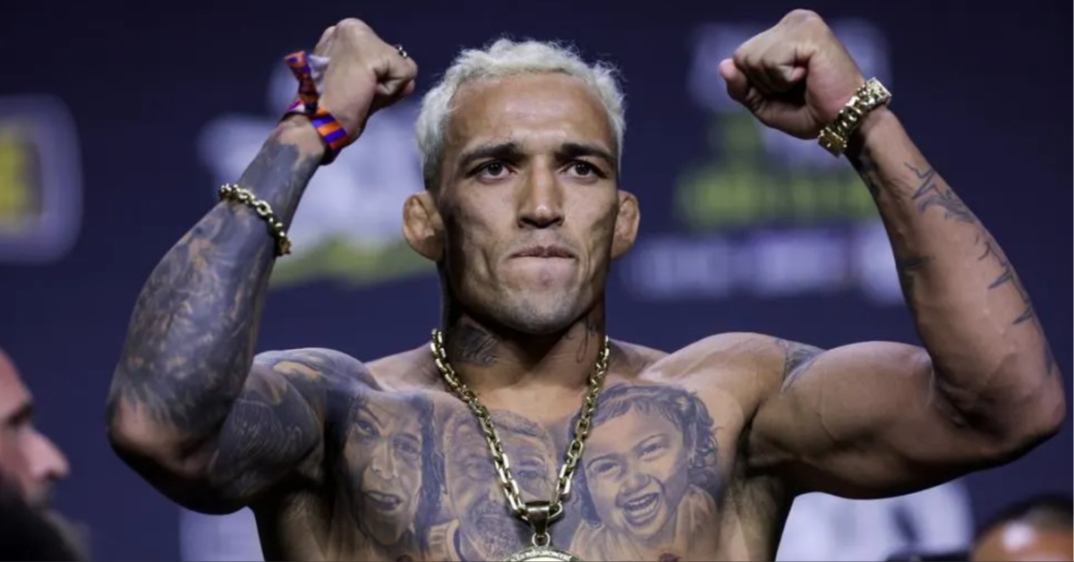 Charles Oliveira 'Too heavy' to fight Justin Gaethje in rematch clash at UFC 313 next weekend