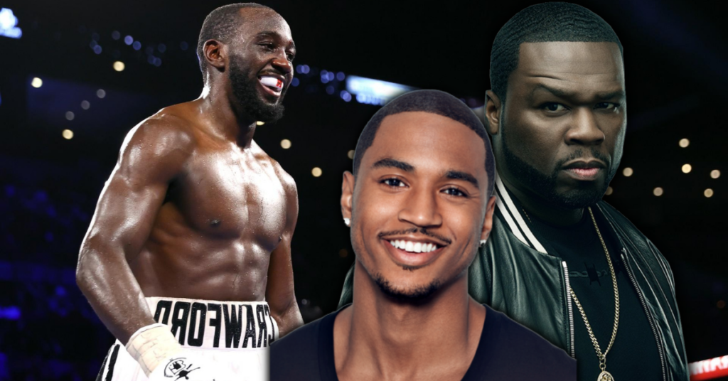 Terence Crawford Nearly Throws Punches at R&B Star Trey Songz but 50 Cent Saved the Day