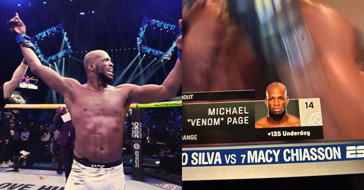 Why Doesn't Michael Venom Page Use a Flag in the UFC?