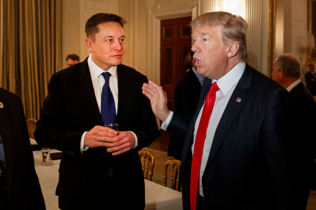 elon musk donald trump