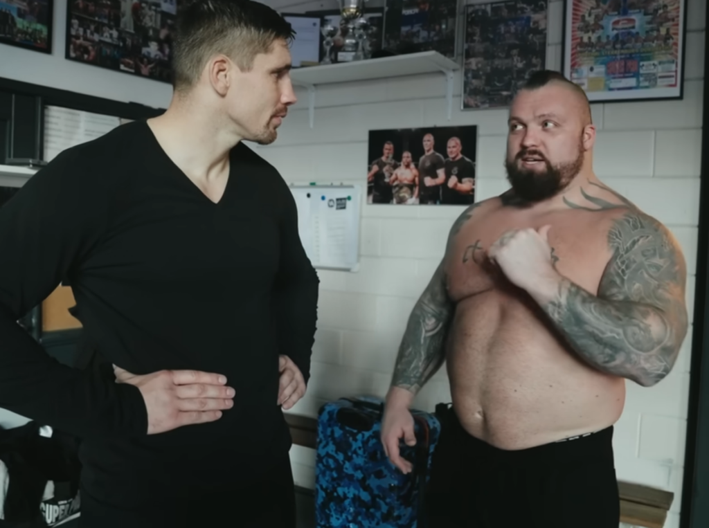 Eddie hall and rico verhoeven