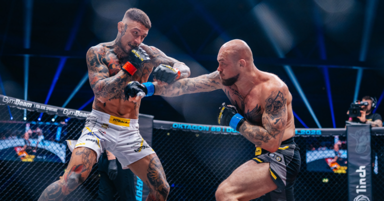 Daniel Schwindt Wins War Against Czech Fighter Marek Bartl at Oktagon 68 in Fight of The Year Candidate