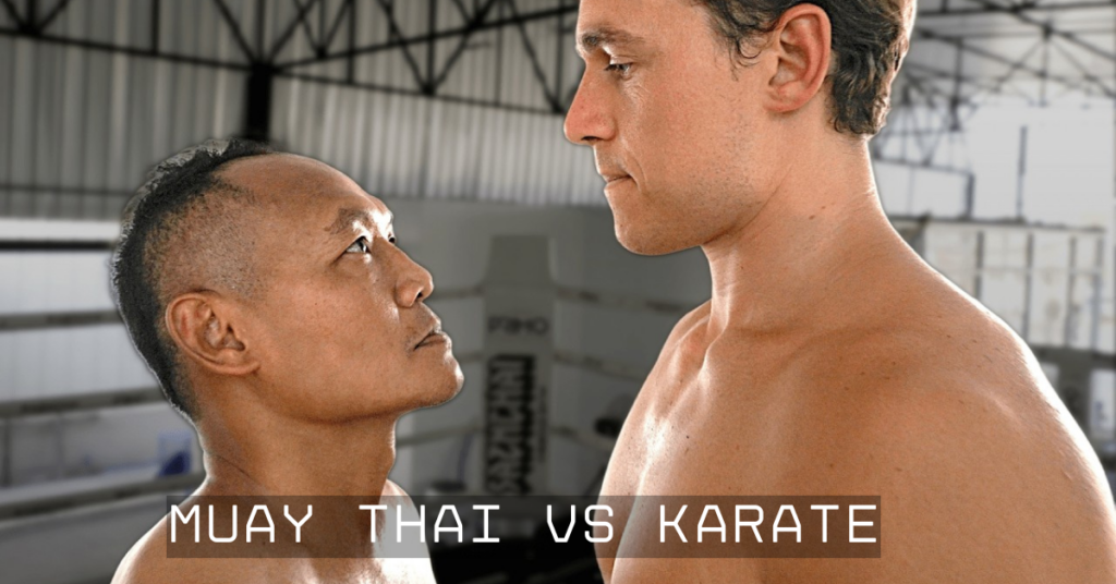 Karate vs. Muay Thai - What Happens Between When Black Belt Takes on a Muay Thai Icon Saenchai