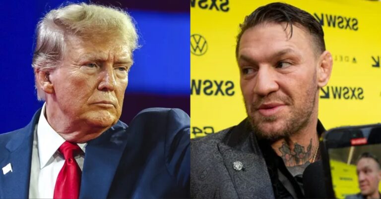 Donald Trump Hails Conor McGregor While Meeting with Irish Prime Minister: 'The Best Tattoos I've Ever Seen'