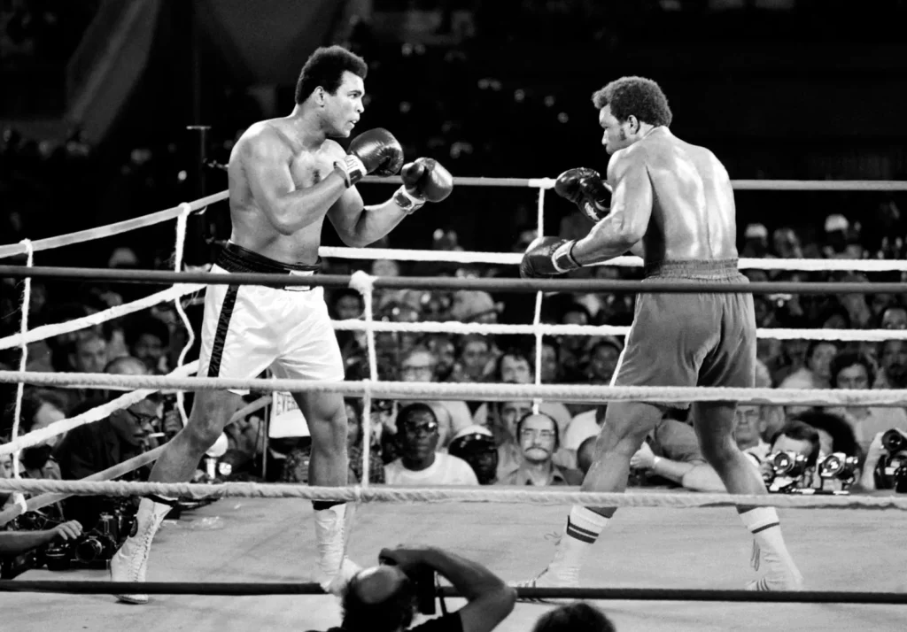 Muhammad Ali George Foreman heavyweight championship Kinshasa