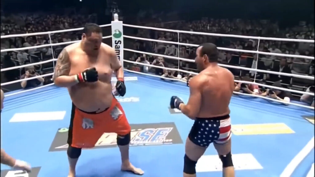 Watch 500 lb Sumo Facing a UFC Veteran The Epic Don Frye vs. Akebono Showdown