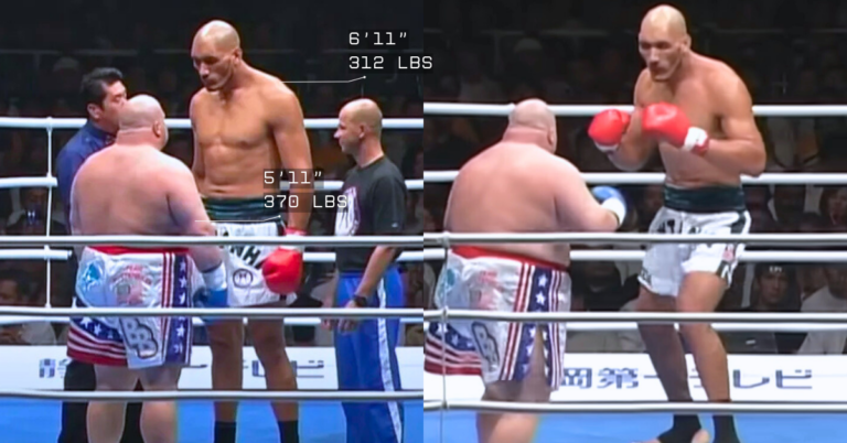 Watch: Titans Collide as Butterbean Takes on the Towering Montanha Silva in Battle of the Behemoths